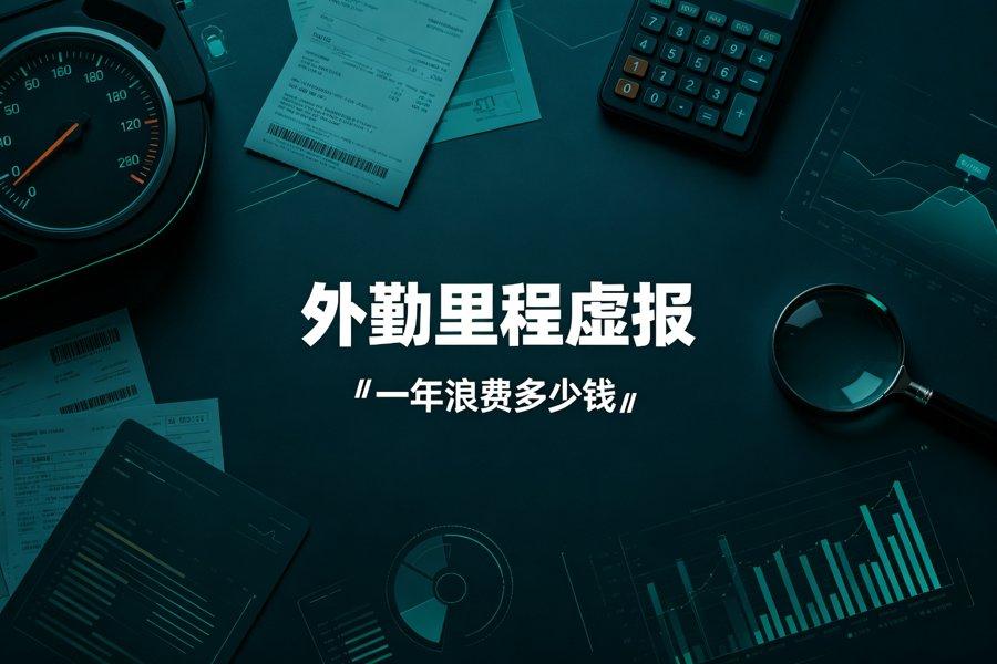 外勤里程虚报：一年浪费多少冤枉钱