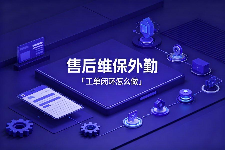 售后维保外勤软件测评：工单闭环怎么做