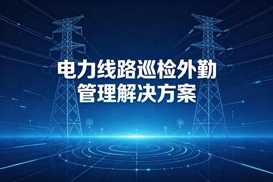 电力线路巡检外勤管理解决方案