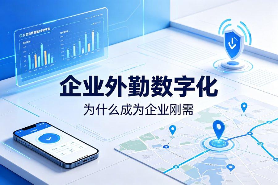 企业外勤数字化是什么？为什么成为企业刚需