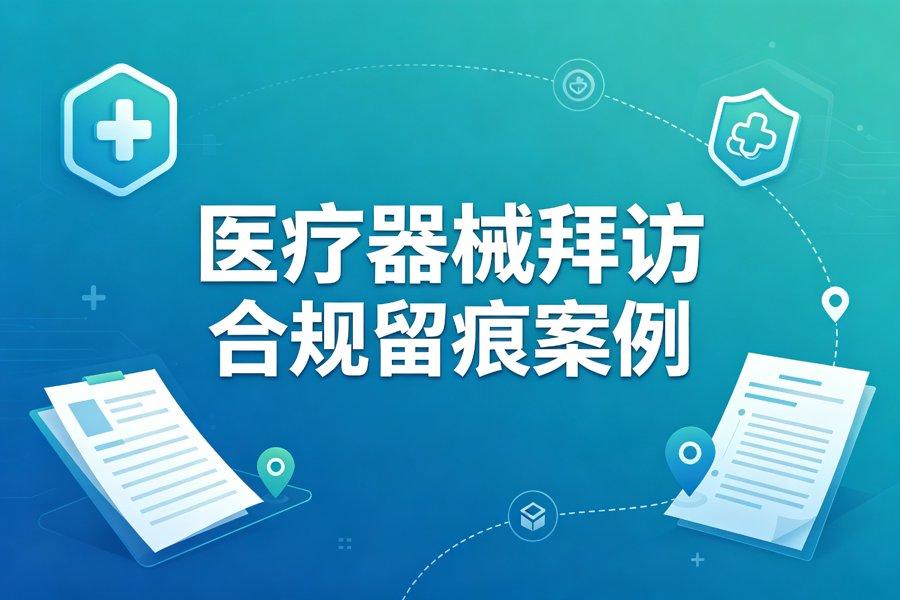 汇通医疗器械：医药器械外勤拜访合规留痕案例