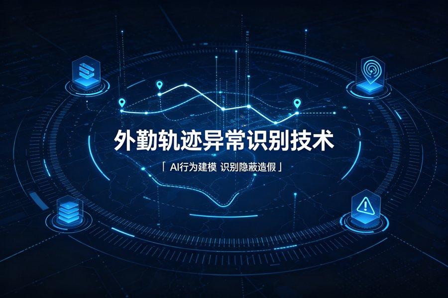 外勤轨迹异常识别技术：AI 行为建模原理