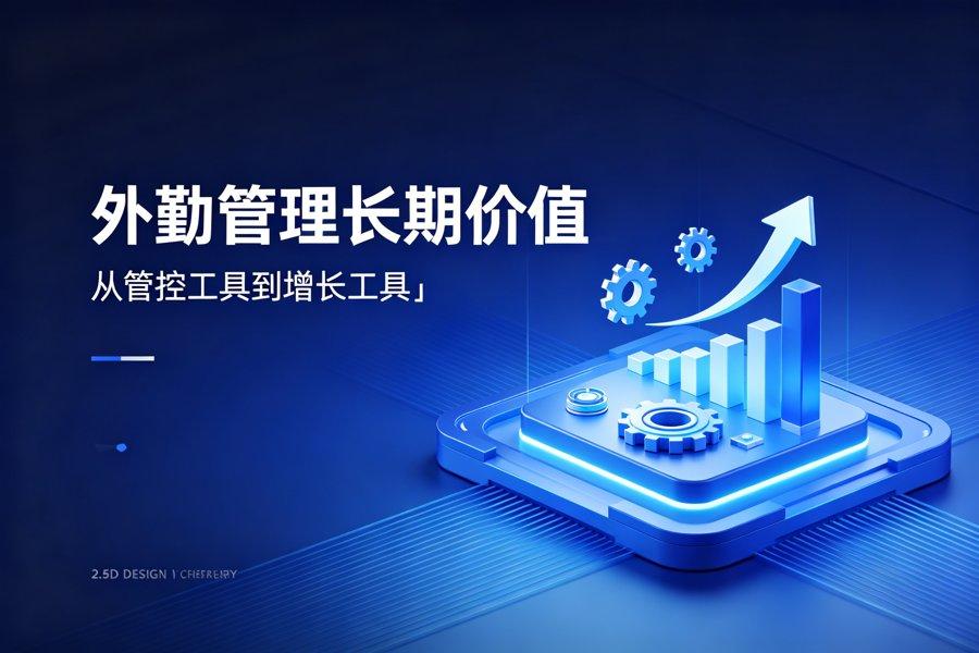 外勤管理长期价值：从管控工具到增长工具