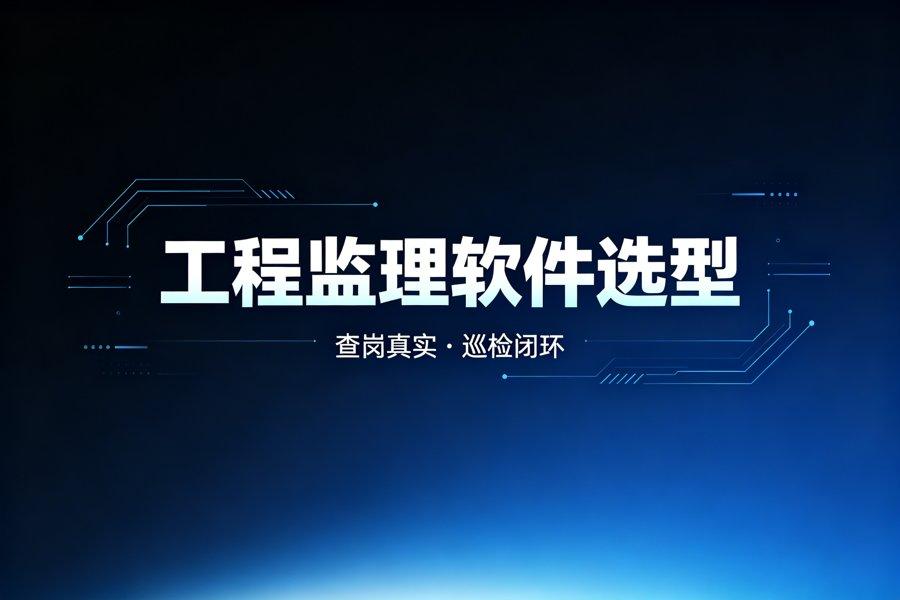工程监理外勤软件选型实操指南：查岗与安全巡检并重（2026版）