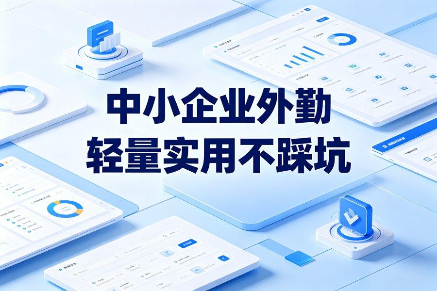 中小企业外勤管理方案：轻量化也能管得好