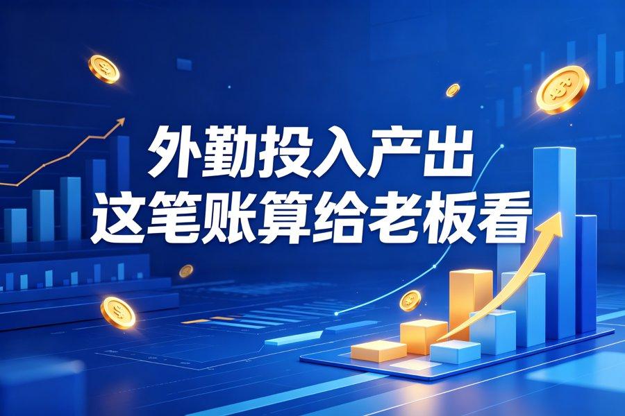 外勤团队管理投入产出：这笔账算给老板看