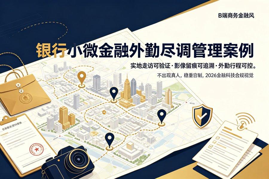 某城商行小微金融部外勤尽调管理案例：实地走访可验证、影像留痕可追溯（2026新版）