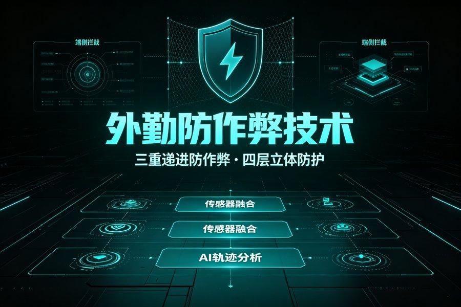 外勤防作弊技术原理深度解析：三重防作弊如何工作