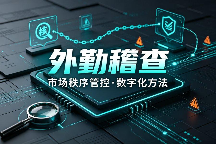 外勤稽查是什么？市场秩序管控的数字化方法