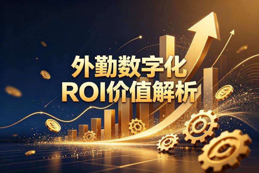 外勤数字化ROI分析：降本增效到底怎么算（2026新版）