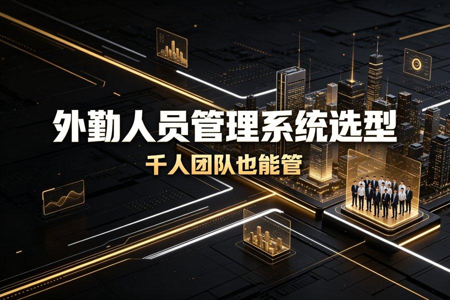 外勤人员管理系统选型：千人团队也能管 （2026新版）
