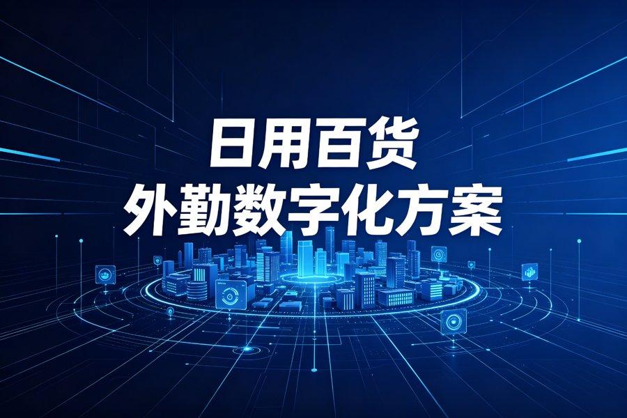 日用百货行业外勤管理解决方案