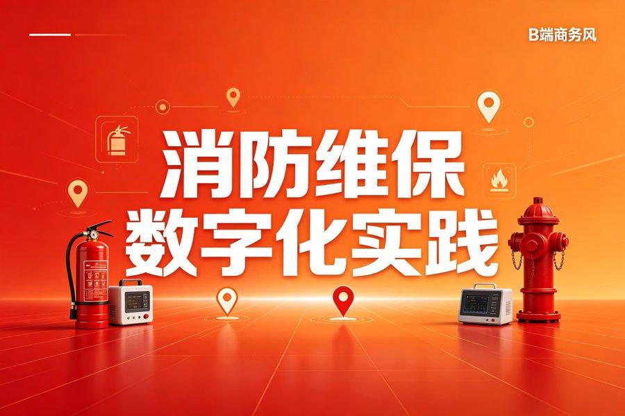 华东某消防维保公司数字化转型：2000个点位巡检如何从靠人盯到靠系统