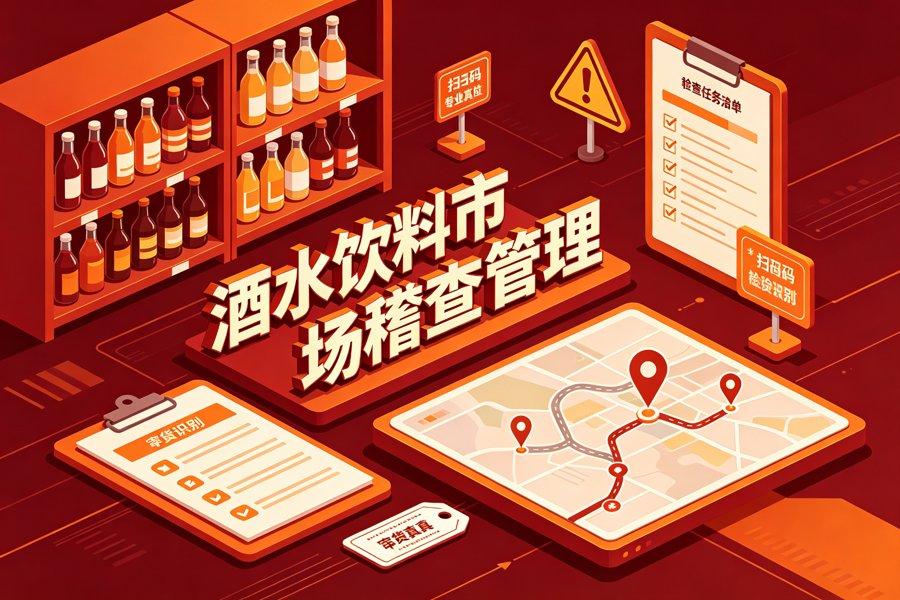 2026酒水饮料市场稽查怎么管：稽查任务漏执行、路线随意