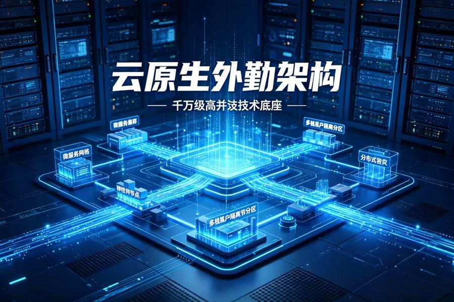 2026云原生架构如何支撑外勤高并发：千万级外勤同时在线的技术底座