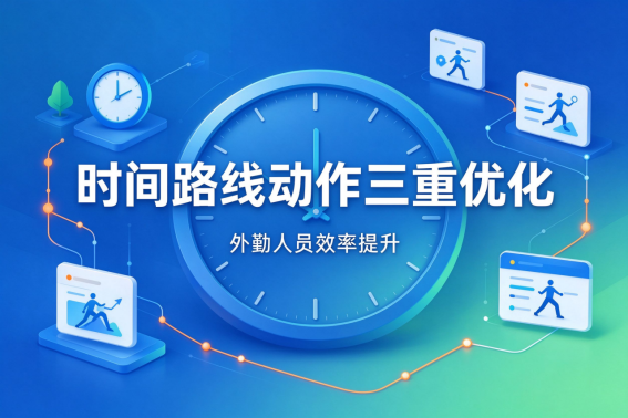 外勤人员效率提升方法论：时间、路线、动作的三重优化